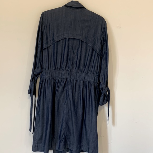 Banana Republic Jeans Dress SZ 14 - Picture 3 of 8